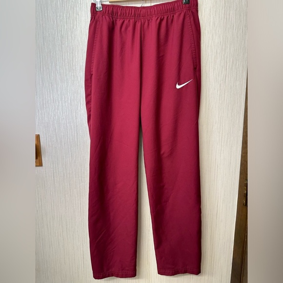 Nike Red Track pants size medium - Picture 1 of 7